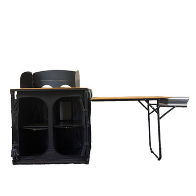 Bamboo Camp Kitchen with side Table