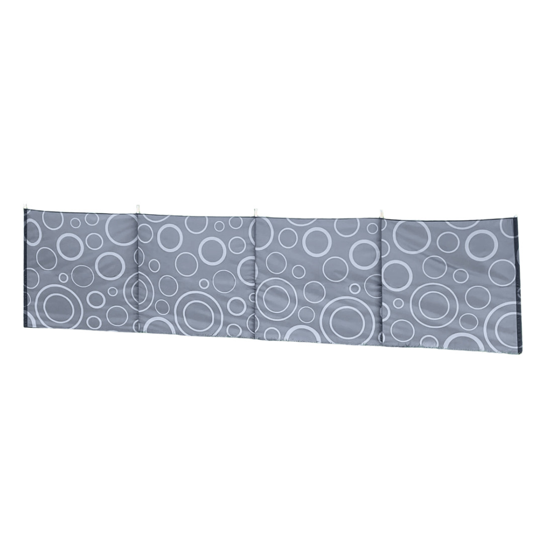 OLPRO Dark Moon Folding Wooden Windbreak 5 Pole