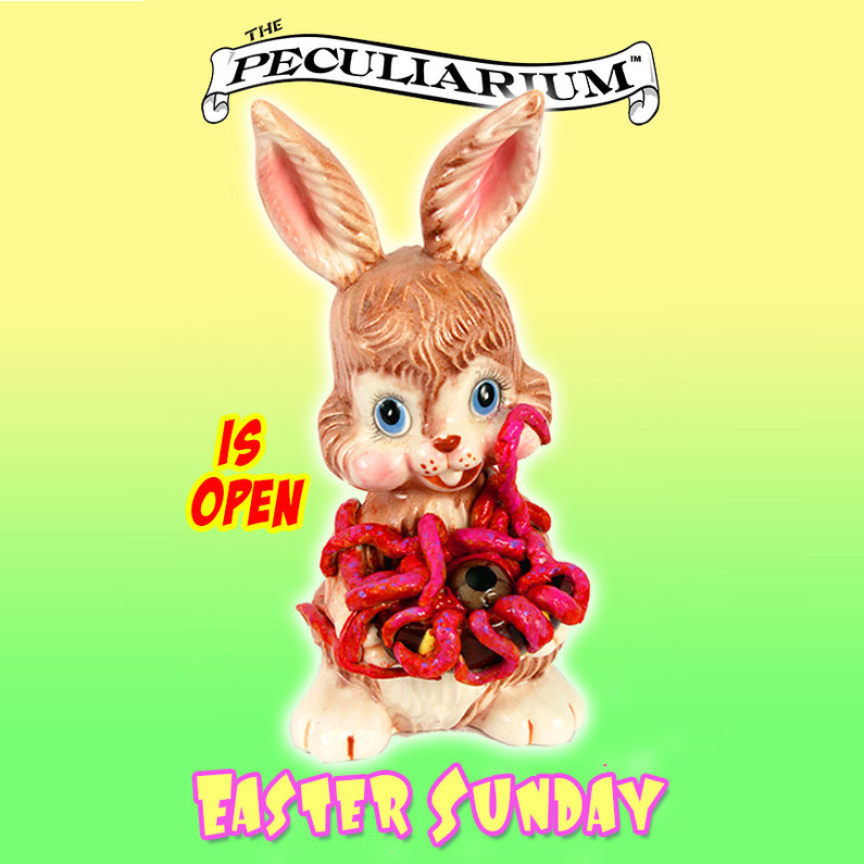 We are open Sunday, Easter 12 to 7pm