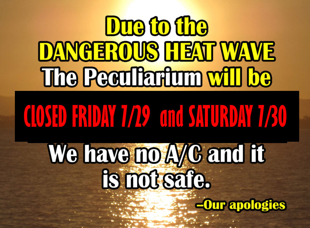 Closed Friday July 29 and Saturday July 30th because of excessive heat 