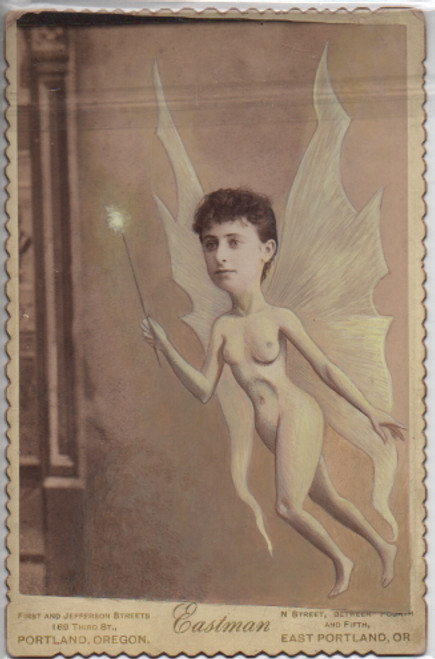 Original vintage cabinet cards modified by Colin Batty. Original vintage cabinet cards modified by Colin Batty.