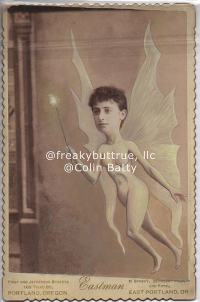 Nude Fairy Print by Colin Batty