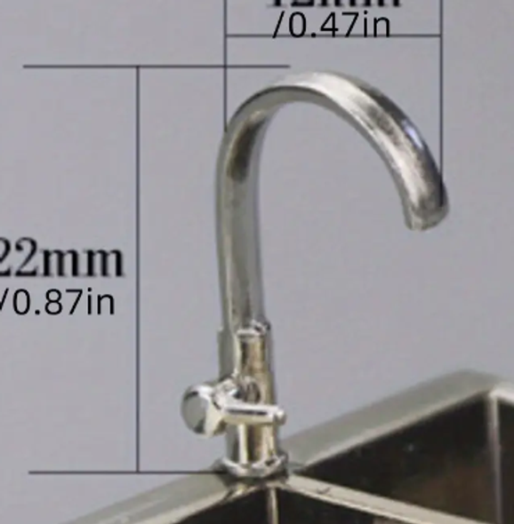 Miniature Gooseneck Faucet