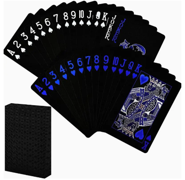 Playing Cards (Black/blue) Waterproof