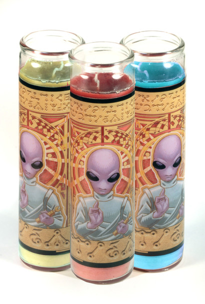 Alien Devotional Candle