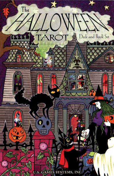 The Halloween Tarot Deck and Book Set