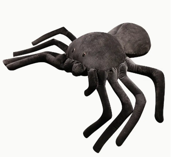 Black Spider Plush Toy