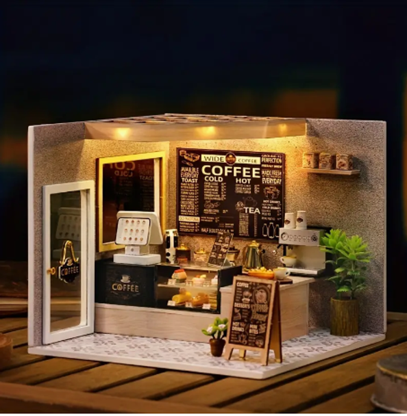 Miniature Kit - Coffee Shop
