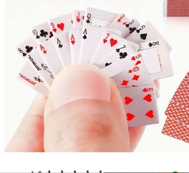 Miniature Playing Cards (deck)