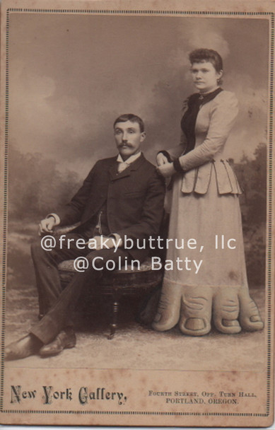 Original Cabinet Card - CC047 Thumb Dress