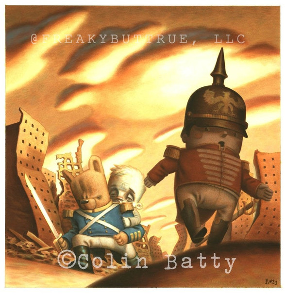 Colin Batty has contributed to Freakybuttrue and the Peculiarium for many years and graces this site with his amazing work.