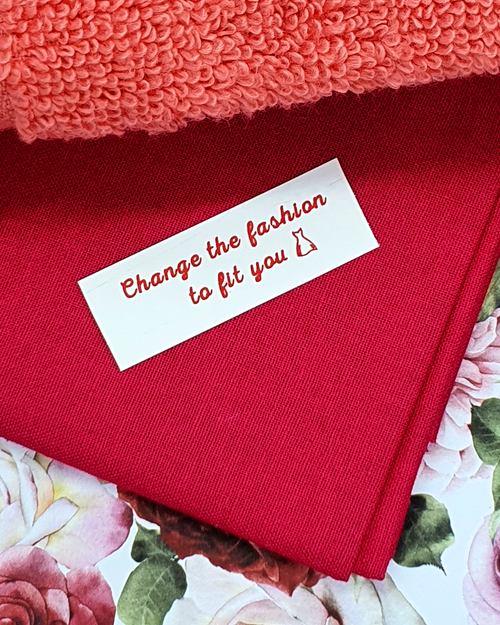 Change the fashion to fit you - Iron on sassy labels
