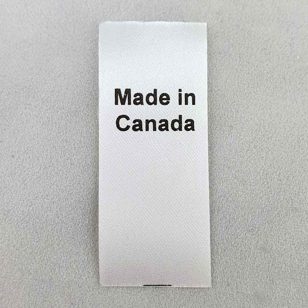 Made in Canada Country of Origin Label