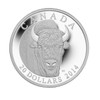 2014 $20 FINE SILVER COIN THE BISON: A PORTRAIT