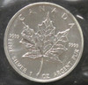 1oz. 2002 CANADIAN SILVER MAPLE LEAF COIN