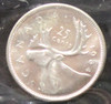 1964 CANADIAN 25-CENT ICCS MS-64 (HEAVY CAMEO)