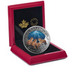2018 $50 FINE SILVER COIN NATURE'S LIGHT SHOW: STORMY NIGHT