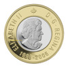 2006 $2 GOLD COIN - 10TH ANNIVERSARY OF THE TOONIE (REVERSED)