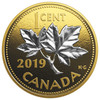 2019 5-OUNCE FINE SILVER COIN BIG COIN SERIES: 1-CENT COIN