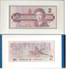 1996 CANADA'S NEW UNCIRCULATED $2 COIN AND BANK NOTE SET