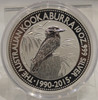 E-TRANSFER ONLY  2015 AUSTRALIA KOOKABURRA 10oz. SILVER COIN