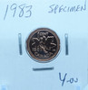 1983 CANADA CIRCULATION ONE CENT - UNGRADED