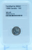 1898 10 CENT CANADA – MS 65 - GRADED