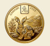 2023 $100 PURE GOLD LUNAR YEAR OF THE RABBIT COIN 