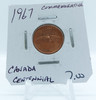 1967 CIRCULATION CANADIAN 1-CENT COMMEMORATIVE CANADA CENTENNIAL