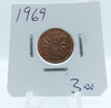 1969 CIRCULATION CANADIAN 1-CENT