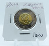 2014 CIRCULATION CANADIAN TOONIE 2 SECURITY DEVICES