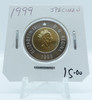 1999 CIRCULATION CANADIAN TOONIE SPECIMEN