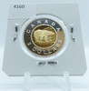 1999 CIRCULATION CANADIAN TOONIE .9250 PROOF STERLING SILVER GOLD-PLATED