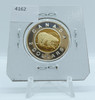 2001 CIRCULATION CANADIAN TOONIE .9250 PROOF STERLING SILVER 24 KARAT GOLD PLATING (2)