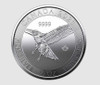 E-TRANSFER ONLY: 2020 $2 1/2 oz. 99.99% PURE SILVER COIN - RED-TAILED HAWK 