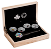 2015 $20 LOONEY TUNES - PURE SILVER 4-COIN SET WITH WATCH 