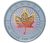 2001 $5 HOLOGRAM SILVER MAPLE LEAF COIN