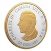 2024 $50 HERALDIC LANDSCAPE: BIRDS OF CANADA FINE SILVER COIN 2024 $50 HERALDIC LANDSCAPE: BIRDS OF CANADA FINE SILVER COIN