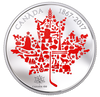 2017 $50 CANADIAN ICONS FINE SILVER COIN