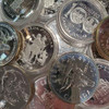 E-TRANSFER ONLY  100 MIXED CANADIAN SILVER DOLLARS (1971-1991) (3.75oz. SILVER)