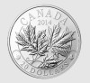 2014 $20 FINE SILVER 3 COIN SET MAJESTIC MAPLE LEAVES  (NO SLEEVE, TONED)