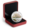 (SALE) 2018 $15 CELEBRATION OF SPRING APPLE BLOSSOMS FINE SILVER COIN (NO SLEEVE)