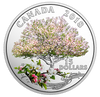 (SALE) 2018 $15 CELEBRATION OF SPRING APPLE BLOSSOMS FINE SILVER COIN (NO SLEEVE)