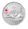 2014 $1 FINE SILVER COIN LUCKY LOONIE
