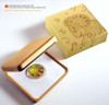 2003 $150 18KT GOLD COIN - LUNAR HOLOGRAM - YEAR OF THE SHEEP  - DAMAGED OUTER BEAUTY BOX