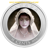 2014 25-CENT CUPRONICKEL COIN HAUNTED CANADA: GHOST BRIDE