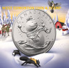 2014 $20 FINE SILVER COIN - SNOWMAN