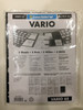 VARIO BLACK STAMP STOCKPAGES - FIVE SHEETS - SIX STRIPS