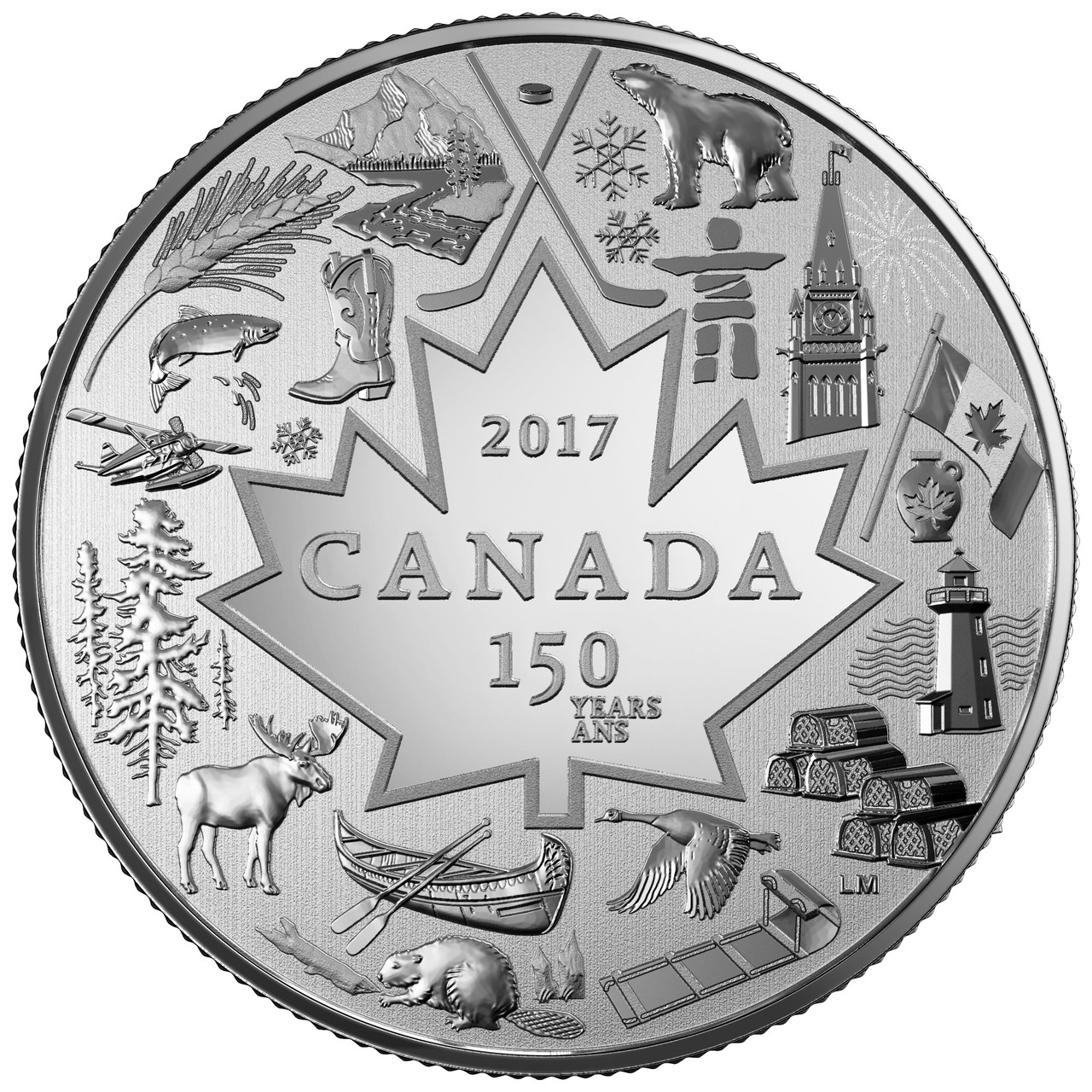 2017 Spirit of Canada Celebrating Canada/'s 150th Maple Leaf Flag $3 Pure Silver