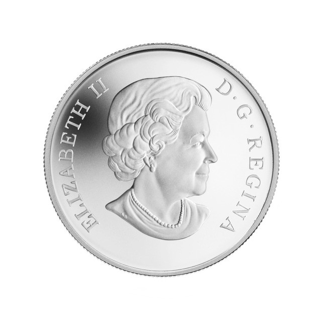 2013 $10 FINE SILVER COIN TWELVE-SPOTTED SKIMMER DRAGONFLY - West